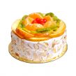 Creamy Vanilla Fresh Fruit Cake